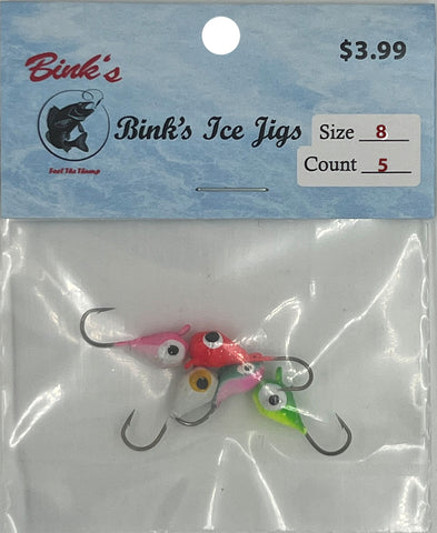 Ice Jig Package 7 -- 3 are Glow
