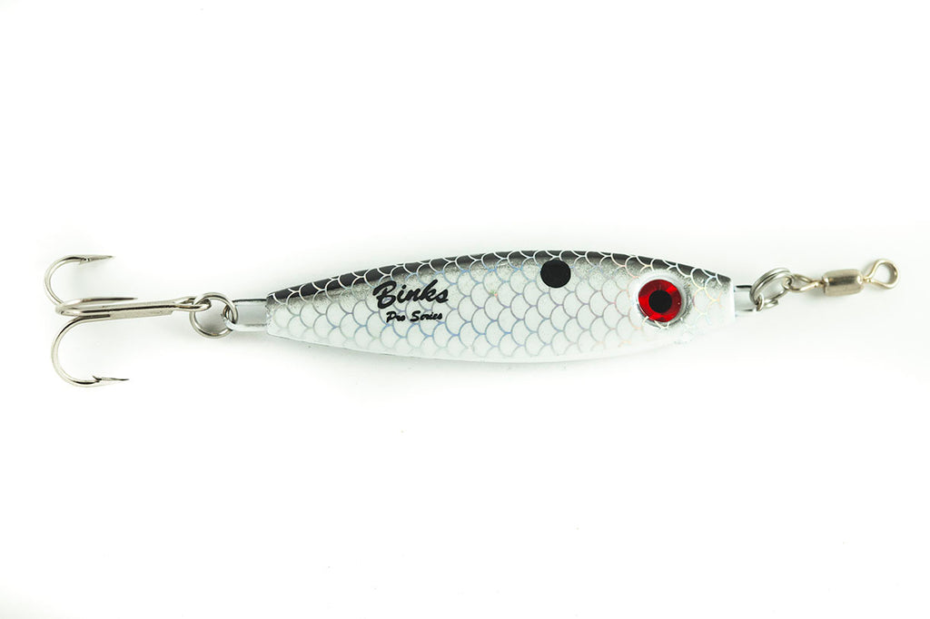 1/2 oz White/Black Back