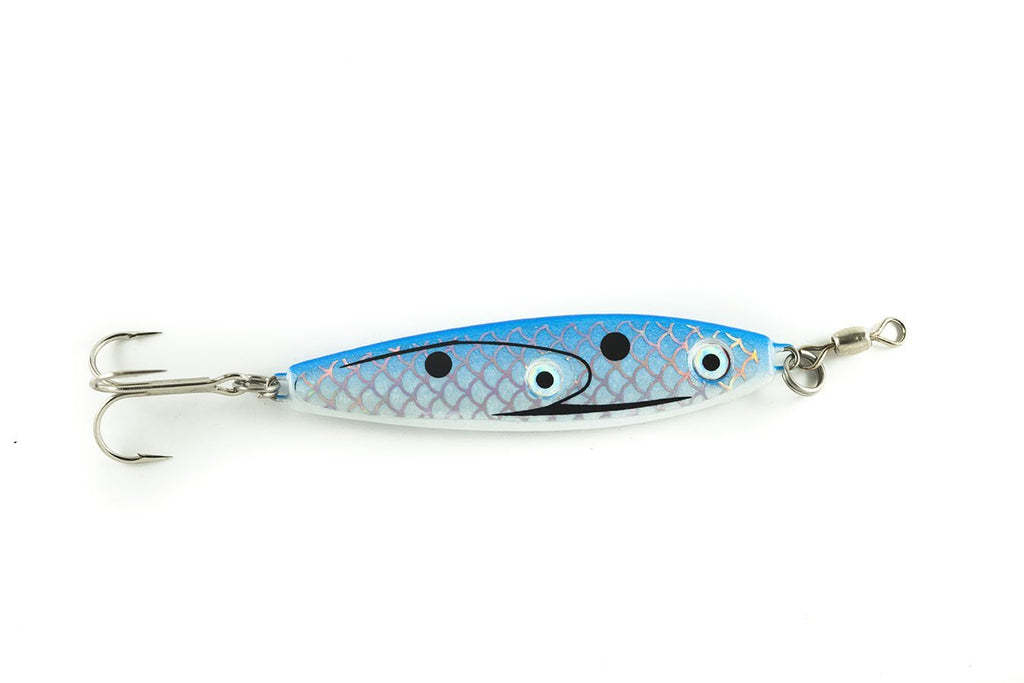 1/2 oz White/Blue Back Many Shad