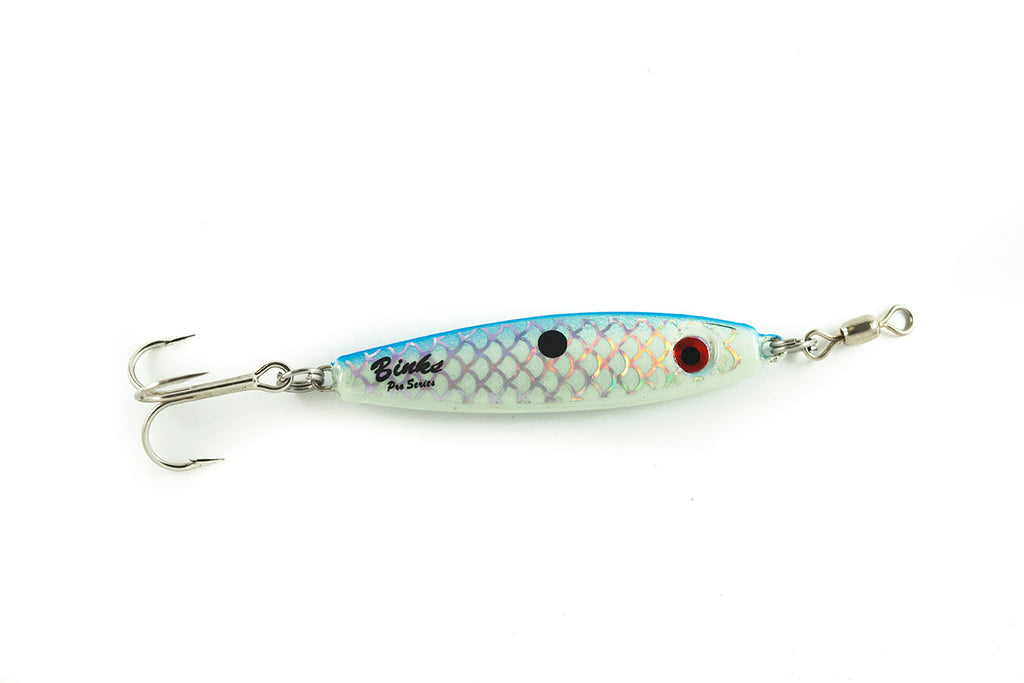 1/2 oz White/Blue Back