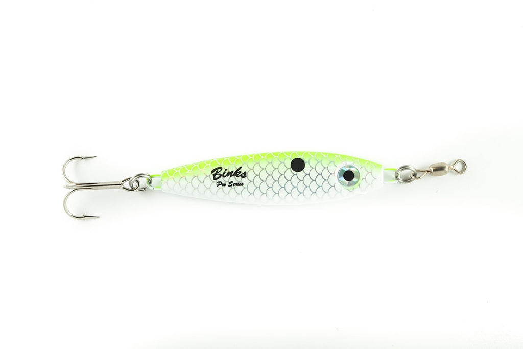 1/2 oz White/Chartreuse Back
